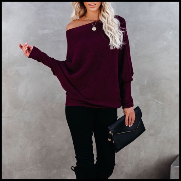 Asymmetrical Cashmere-blend Dolman - Picture 6 of 7